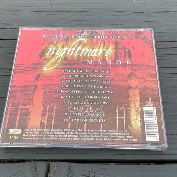 Nightmare Manor: Monstrous Music from Beyond by Various Artists (CD,... - Picture 2 of 5
